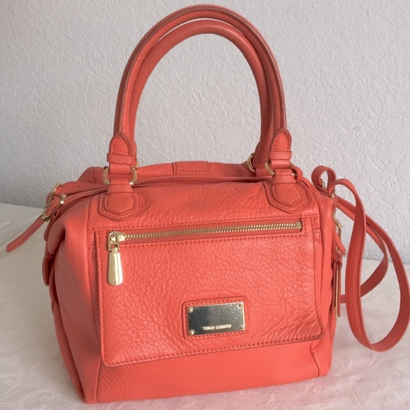 Vince camuto coral convertible leather 2 way bag - Picture 1 of 8
